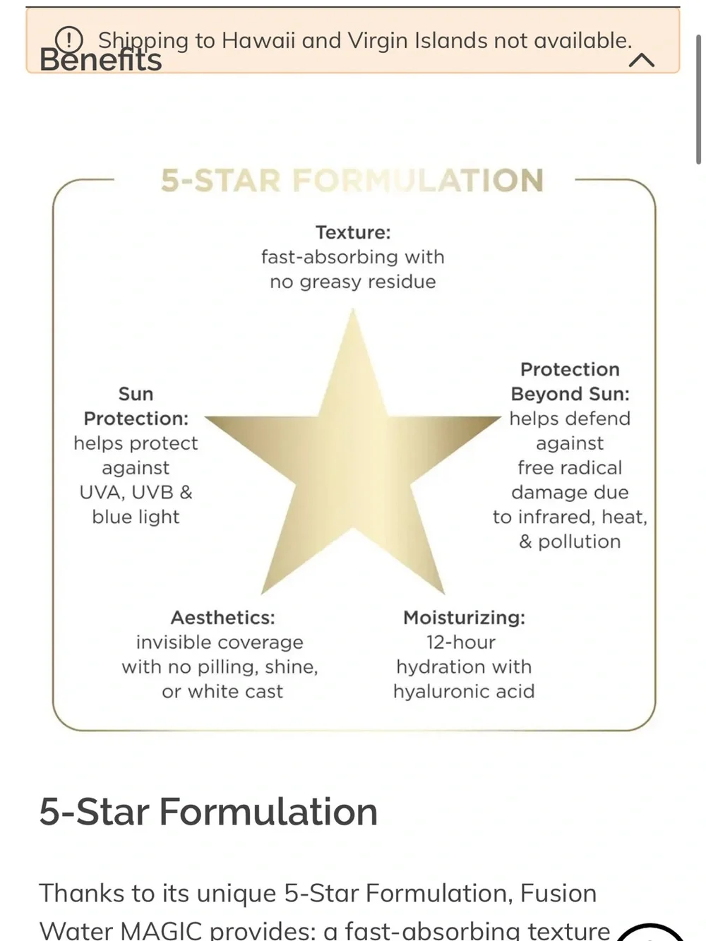 ISDIN Fusion Water Magic SPF 40 Sunscreen - 1.7 FL OZ